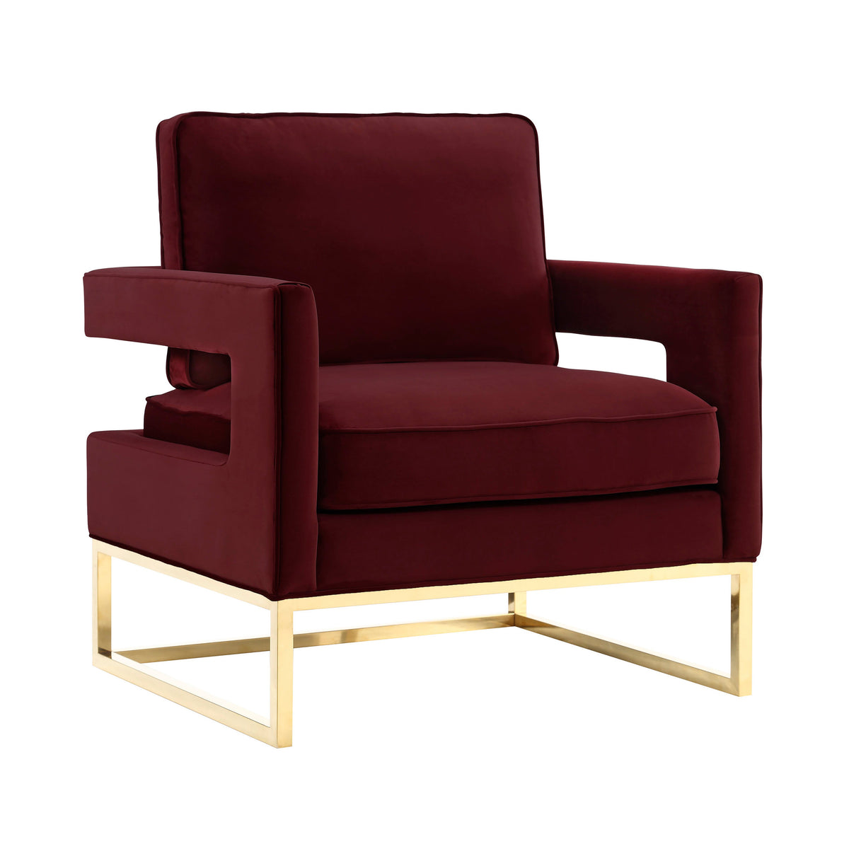 Avery Performance Velvet Accent Chair