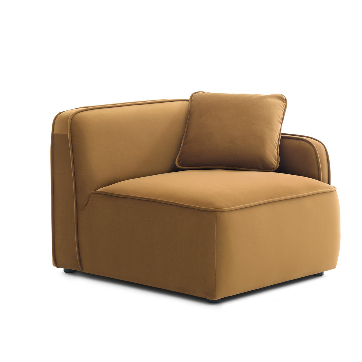 Travie Modular Corner Armchair - Honey / RAF