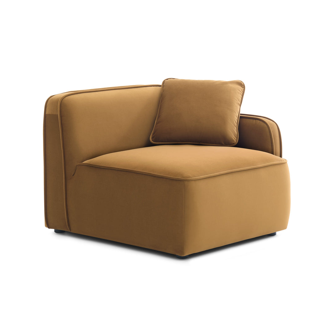 Travie Modular Corner Armchair - Honey / RAF
