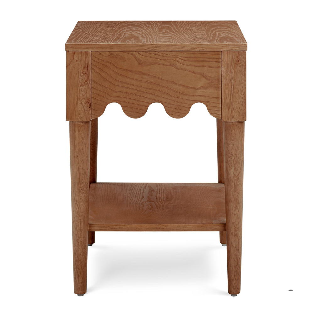 Oodle 24" Walnut Nightstand With Drawer