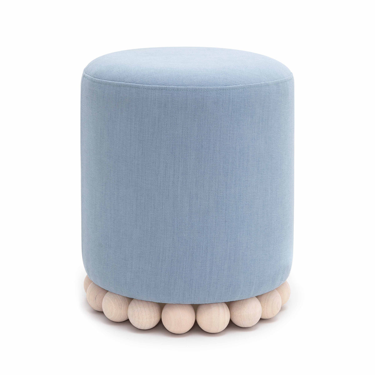Dex Upcycled Performance Fabric Ottoman