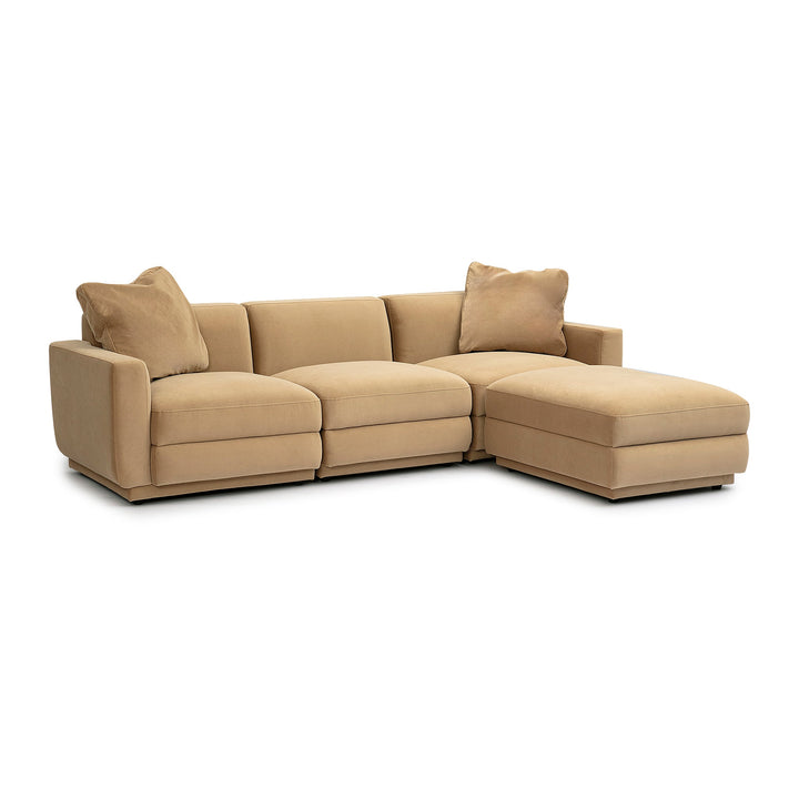 Perry 4-Piece Modular Sectional - Tan