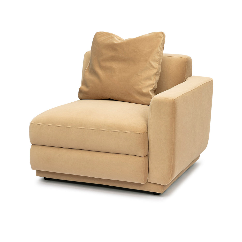 Perry Modular Corner Chair - Tan / RAF