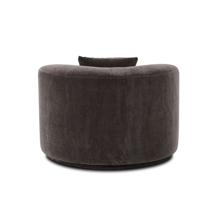 Fickle Swivel Accent Chair - Storm Grey