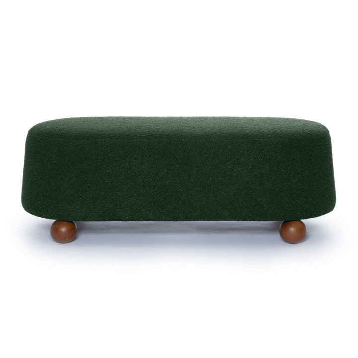 Jaine 48" Performance Boucle Large Ottoman