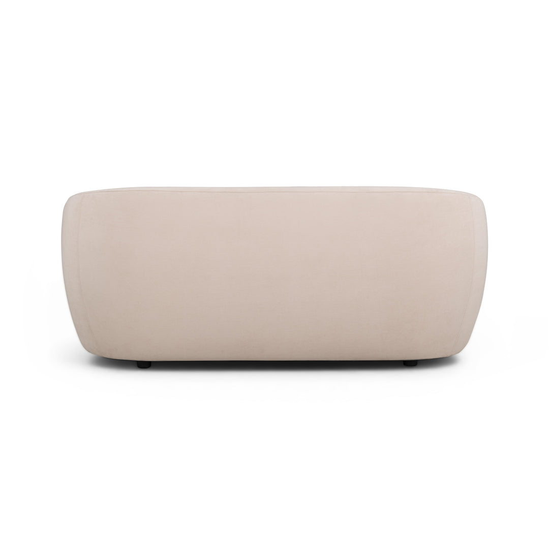 Jordan 70" Blush Textured Performance Velvet Loveseat
