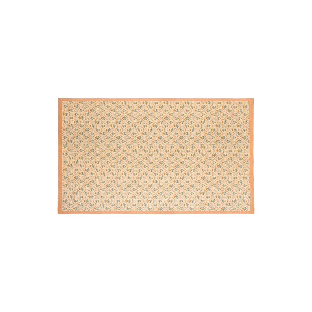 Dolce Blush Natural Cotton Table Cloth - 70" x 140"