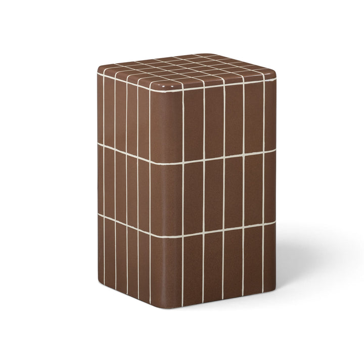 Tatiana Square Concrete Indoor/Outdoor Side Table - Terracotta