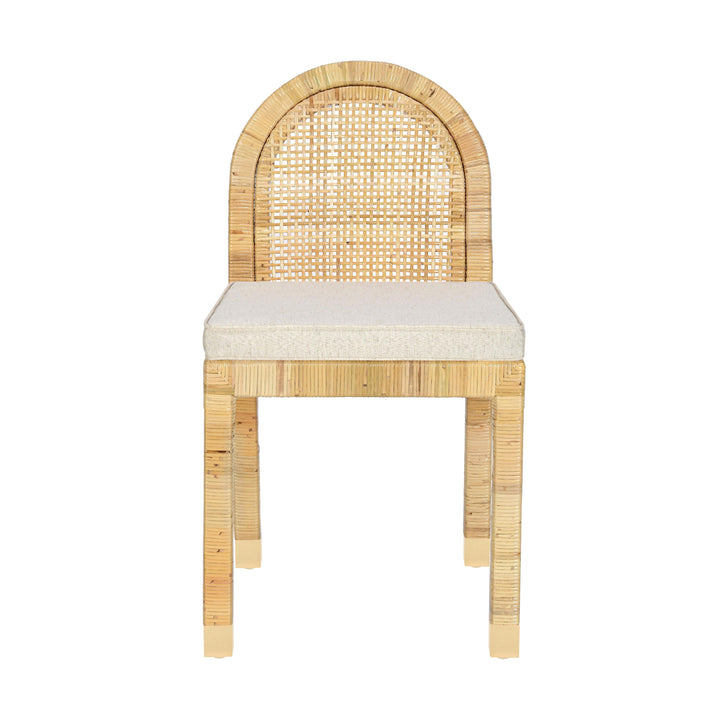 Amara Arched Rattan Dining Chair