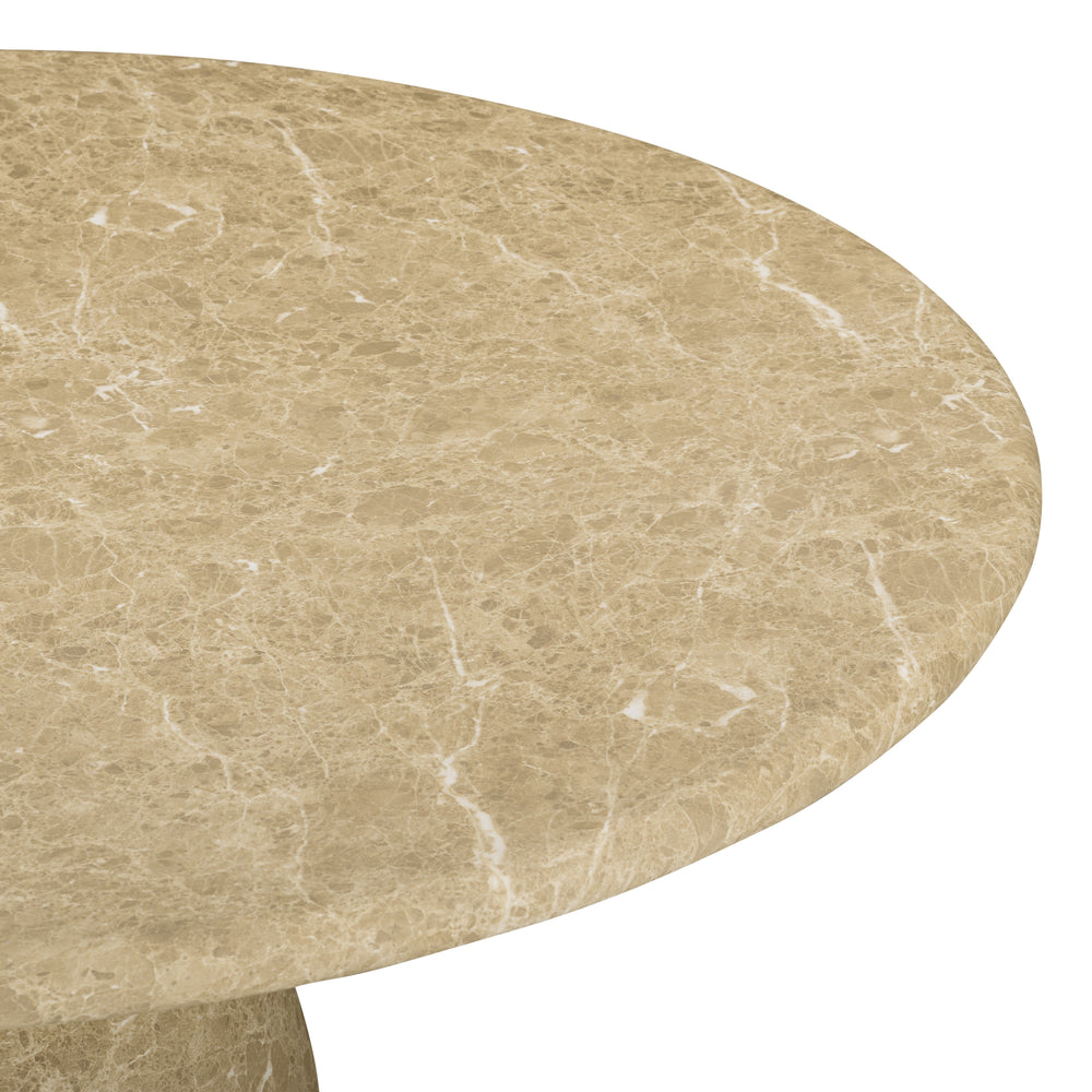 Cynthia 54" Concrete Indoor/Outdoor Dining Table