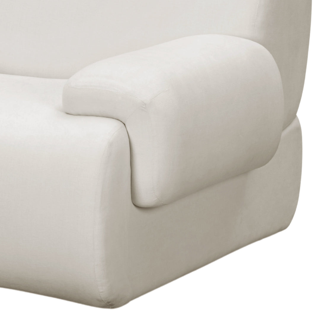 Zenith 5-Piece Contract-Grade Upcycled Fabric Modular Sectional