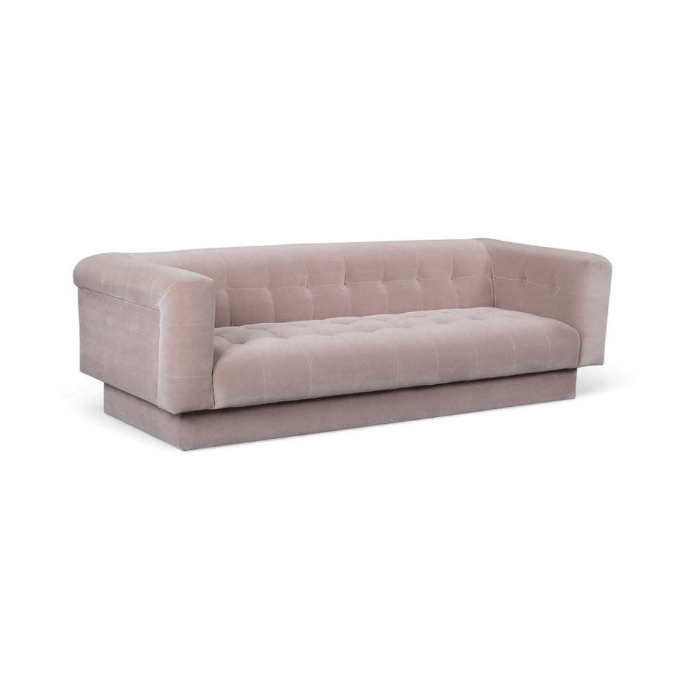 Jules 94" Performance Velvet Sofa - Pink