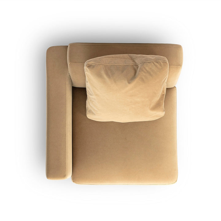 Perry Modular Corner Chair - Tan / LAF