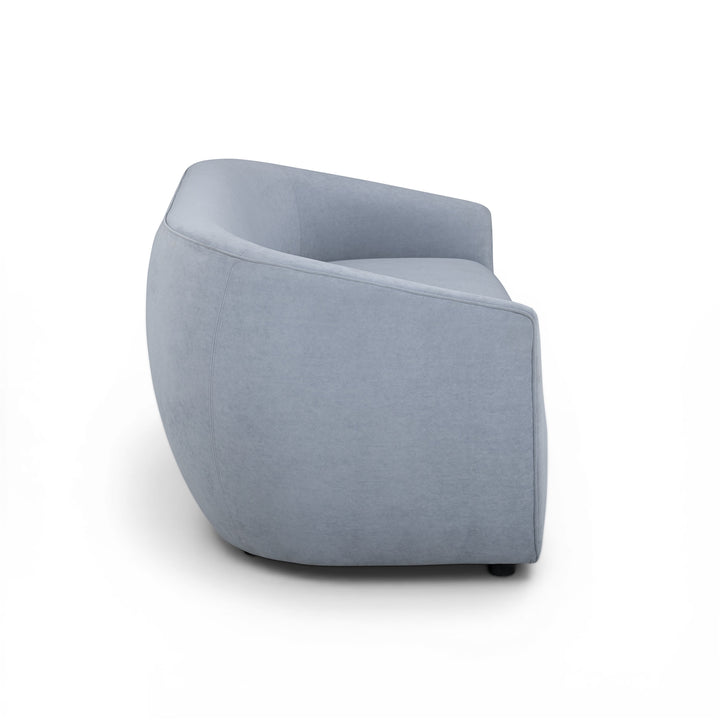 Jordan 70" Baby Blue Textured Performance Velvet Loveseat