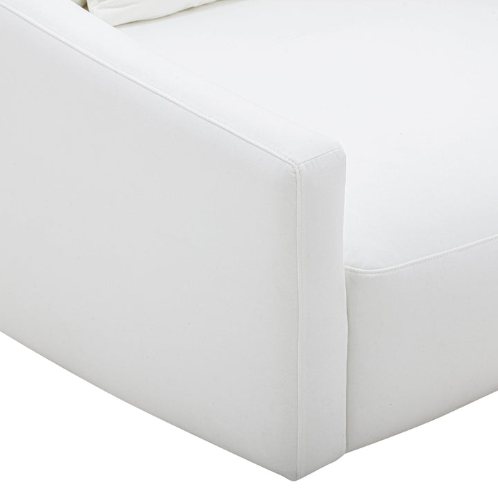 Hanim 54" Pearl Performance Fabric Daybed