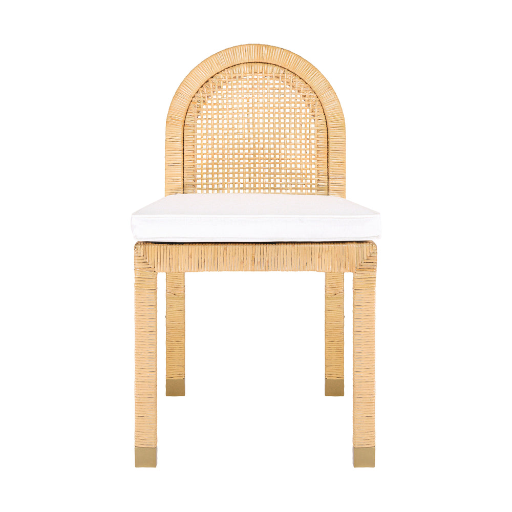 Amara Arched Rattan Dining Chair