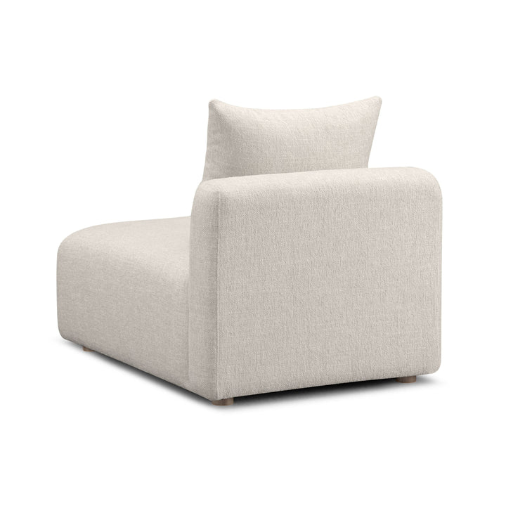 Hangover Modular Armless Chair - Ivory