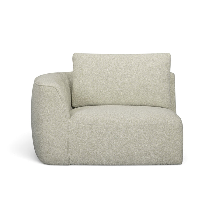 Noor XL 47" Modular Corner Chair - Wheat / LAF