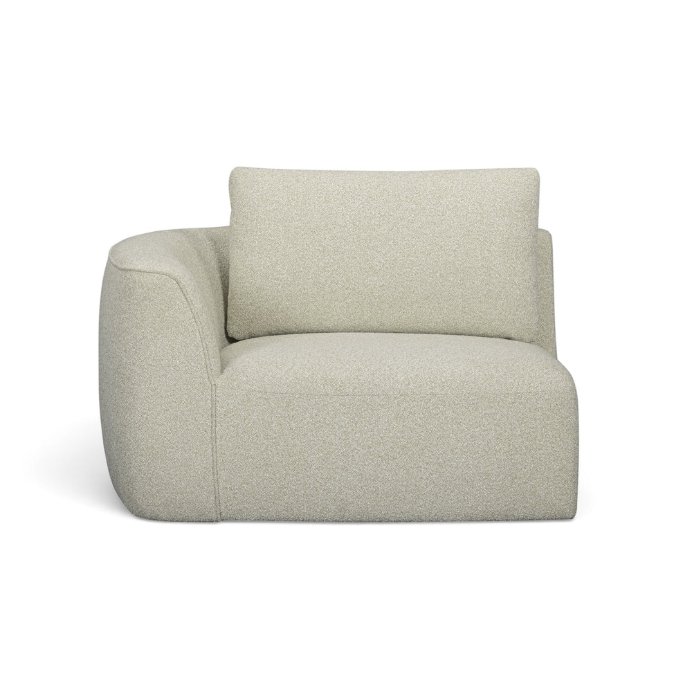 Noor XL 47" Modular Corner Chair - Wheat / LAF