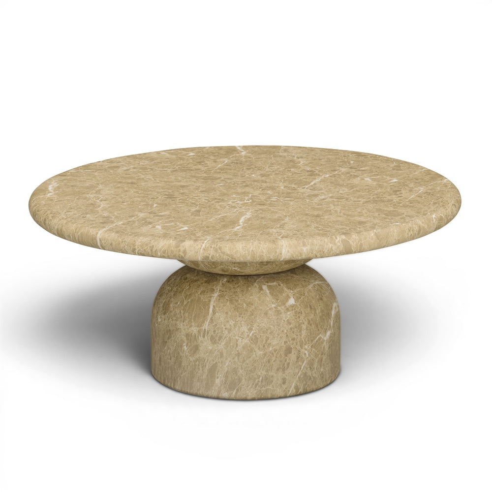 Cynthia 36" Concrete Indoor/Outdoor Coffee Table