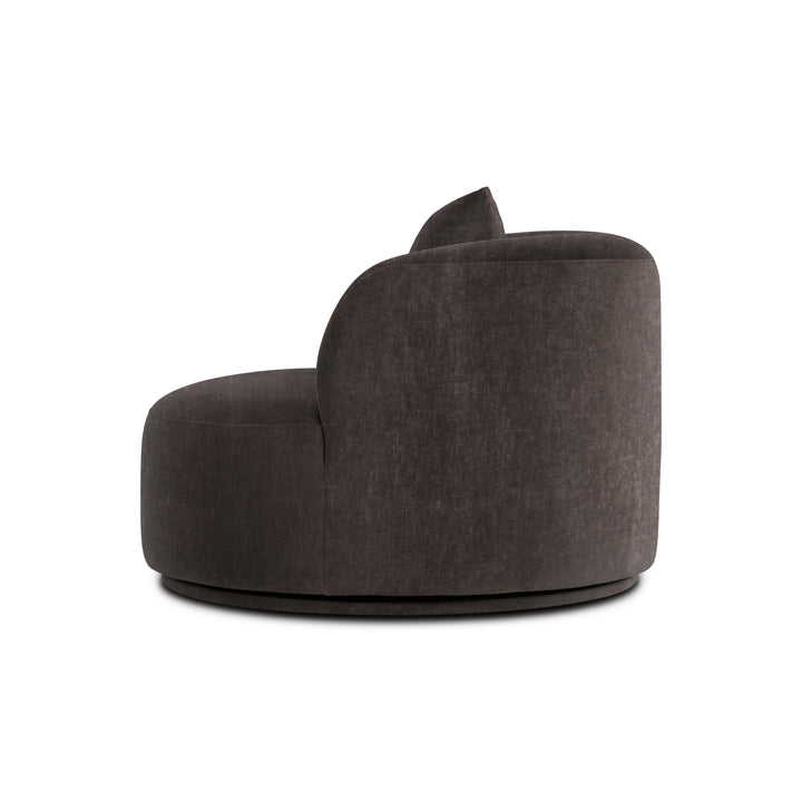 Fickle Swivel Accent Chair - Storm Grey