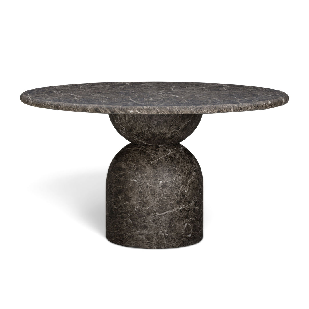 Cynthia 54" Concrete Indoor/Outdoor Dining Table