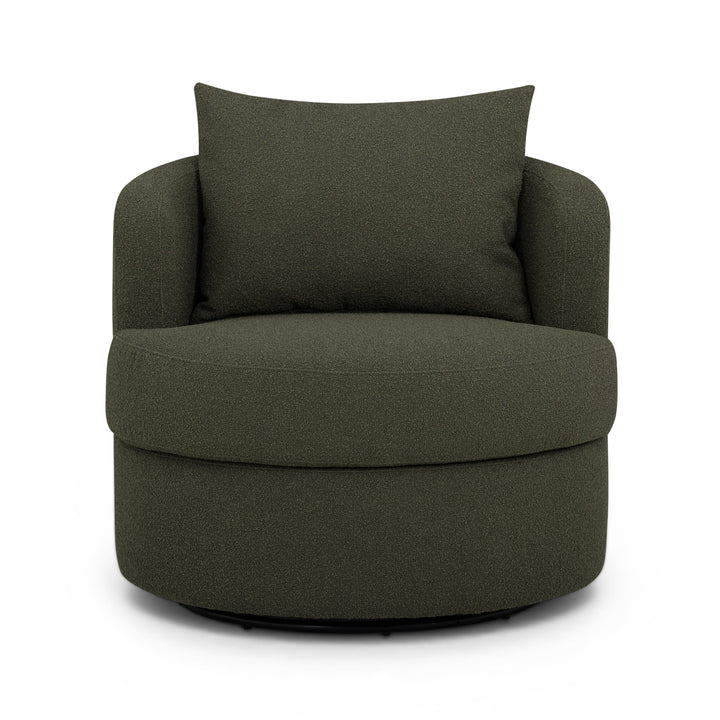 Silvi Performance Boucle Swivel Accent Chair