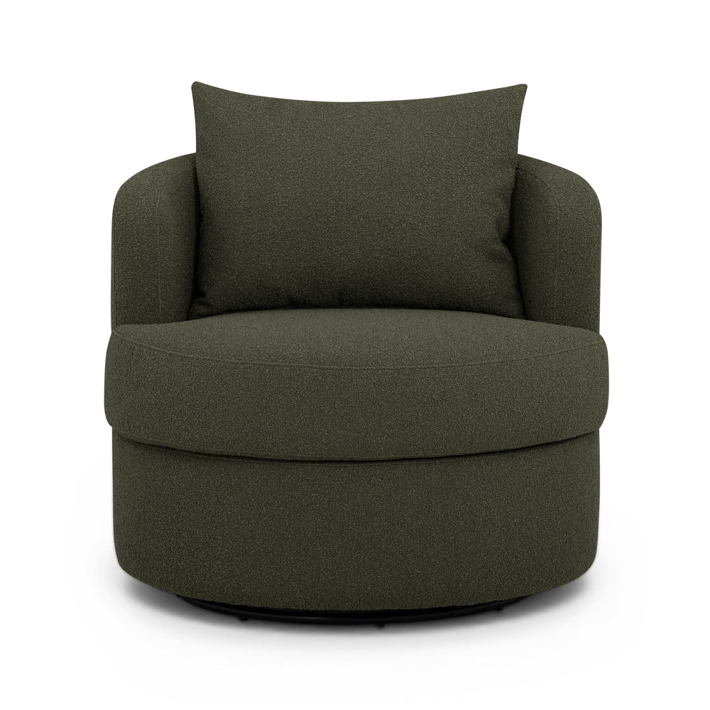 Silvi Performance Boucle Swivel Accent Chair