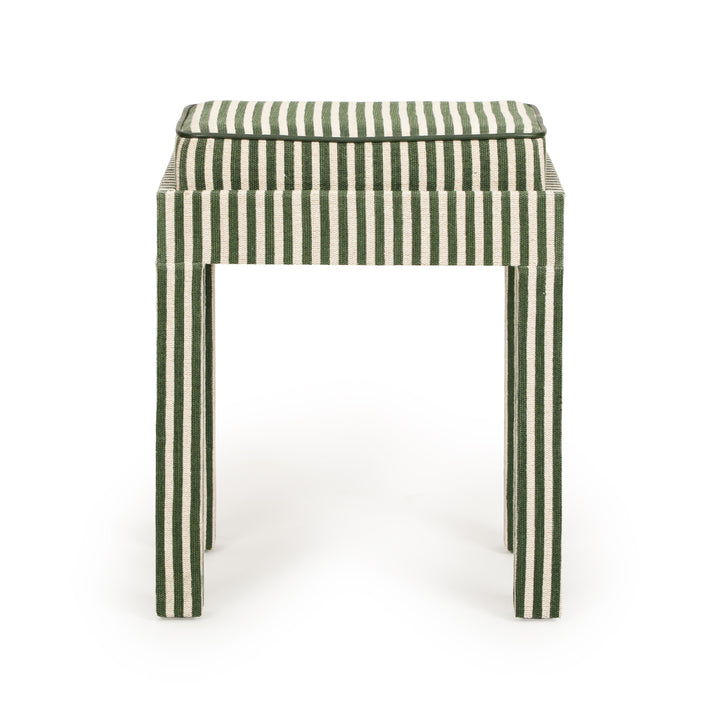 Kora Cotton Jute Contract-Grade Accent Stool