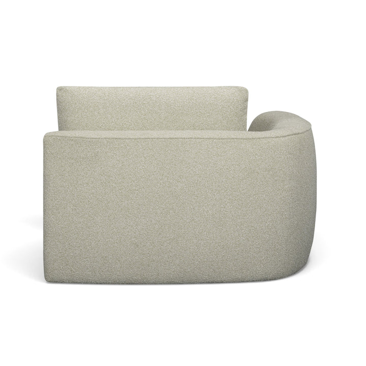 Noor XL 47" Modular Corner Chair - Wheat / LAF