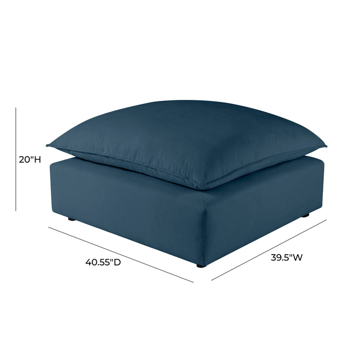 Cali Performance Fabric Ottoman