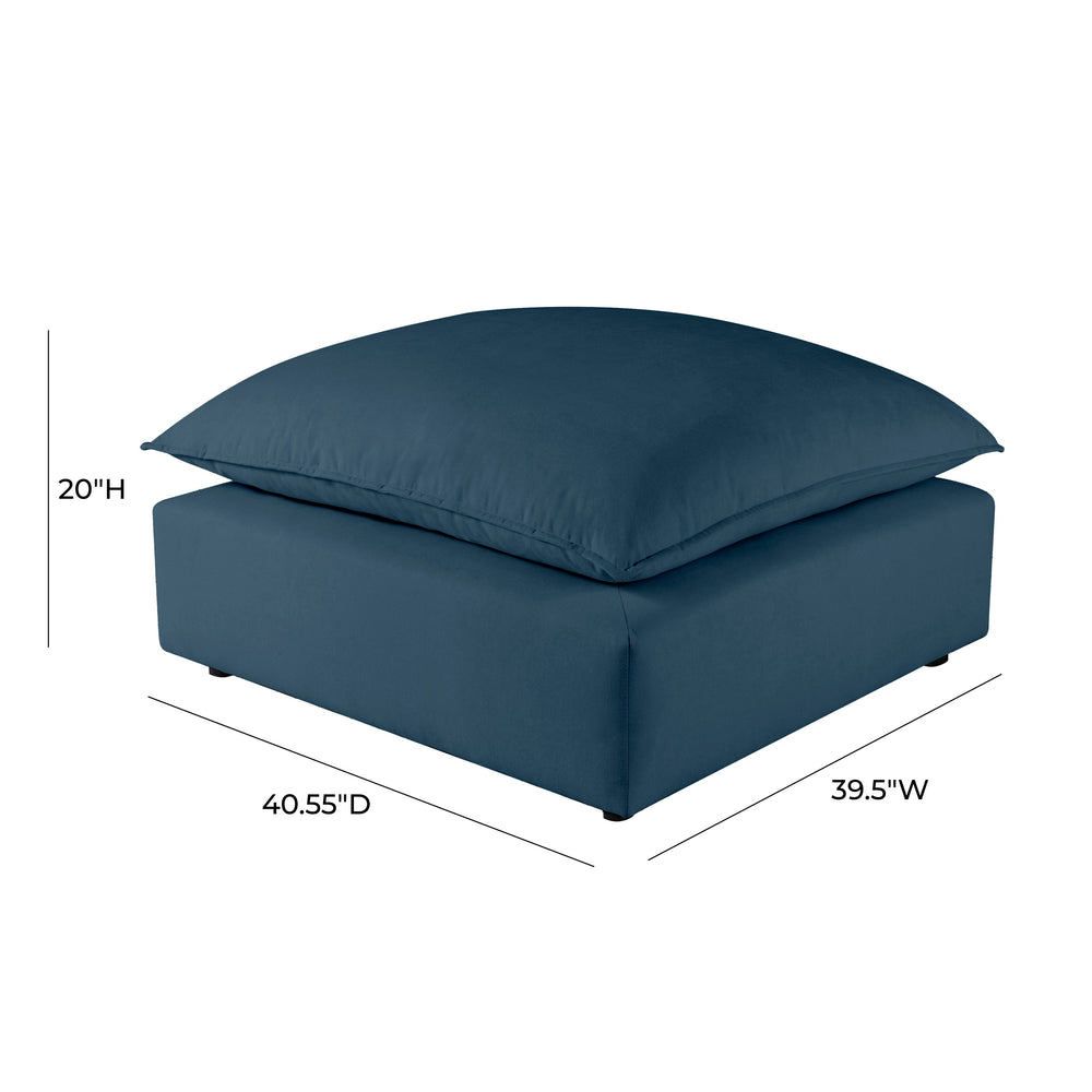 Cali Performance Fabric Ottoman