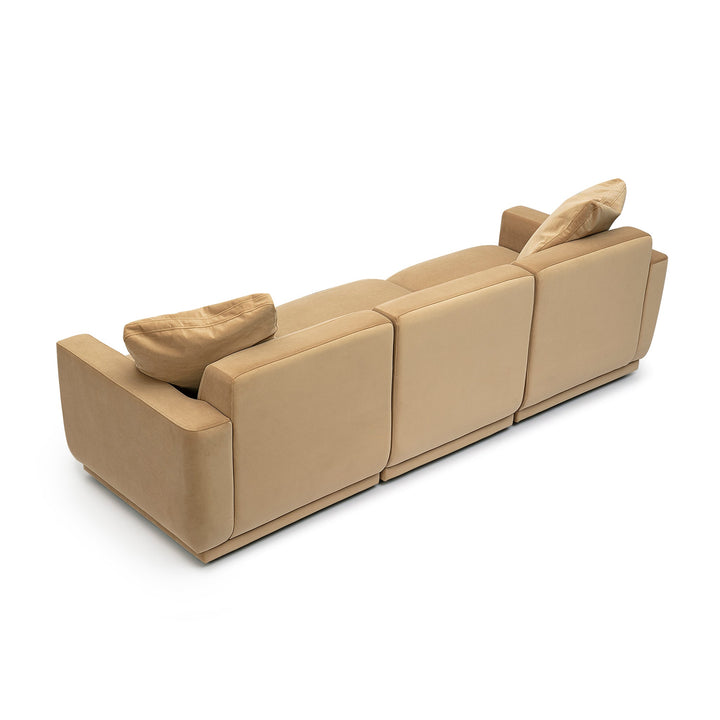 Perry Modular Sofa (96"-124") - Tan / 96"
