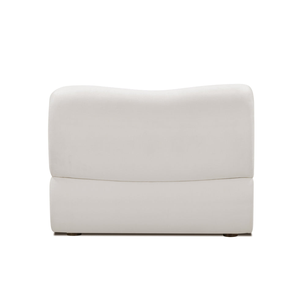 Zenith Contract-Grade Upcycled Fabric Armless Chair