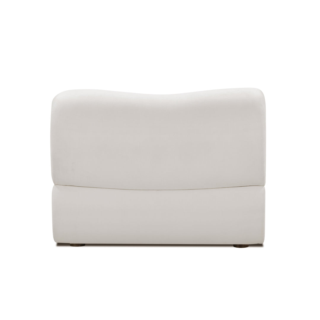 Zenith Contract-Grade Upcycled Fabric Armless Chair
