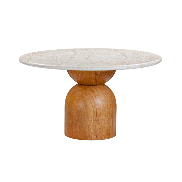 Cynthia 54" Concrete Indoor/Outdoor Dining Table