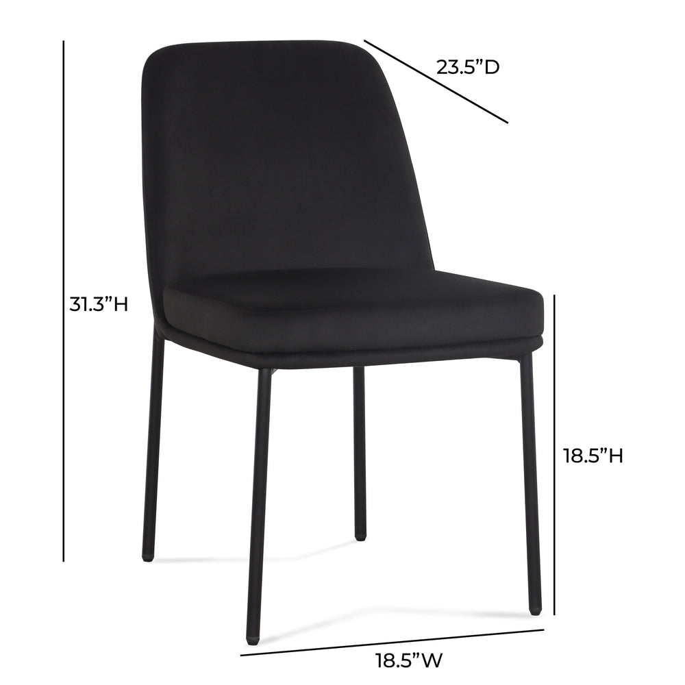 Sydney Performance Velvet Dining Chair - Set of 2