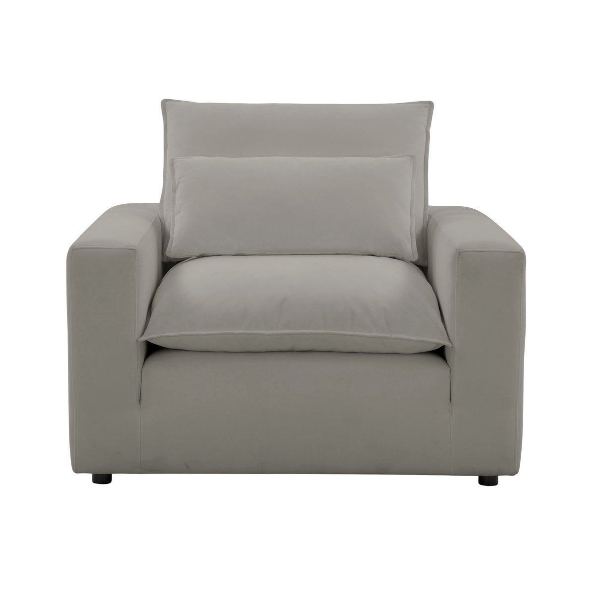 Cali Performance Fabric Armchair - Slate