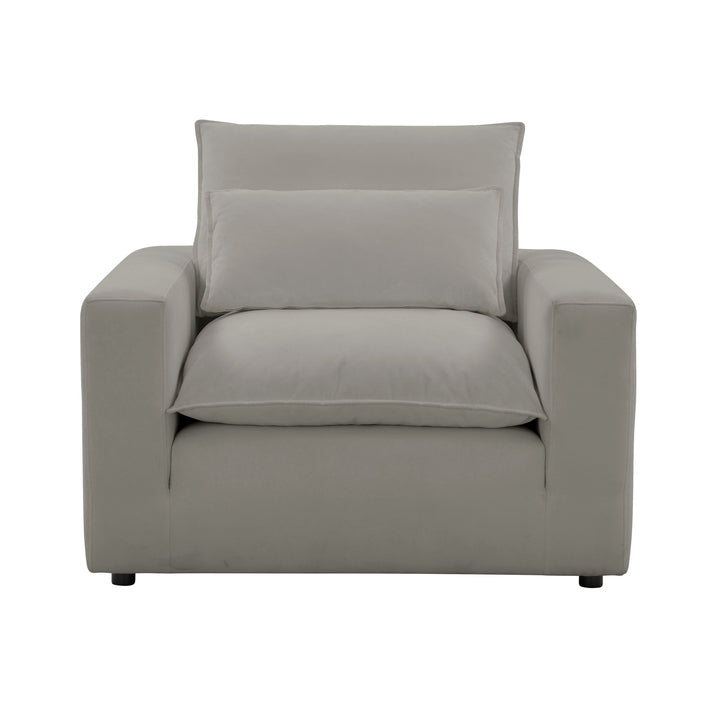 Cali Performance Fabric Armchair - Slate