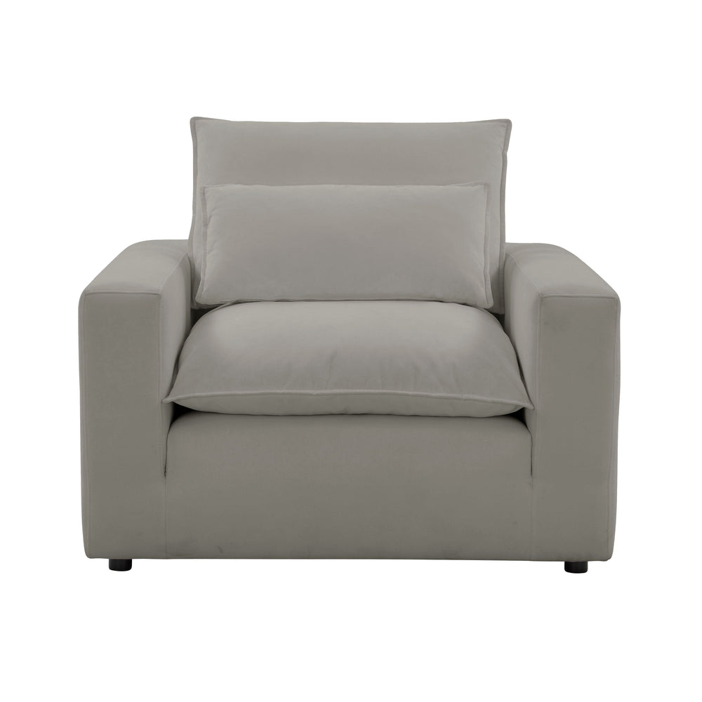Cali Performance Fabric Armchair - Slate