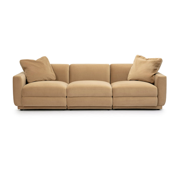 Perry Modular Sofa (96"-124") - Tan / 96"