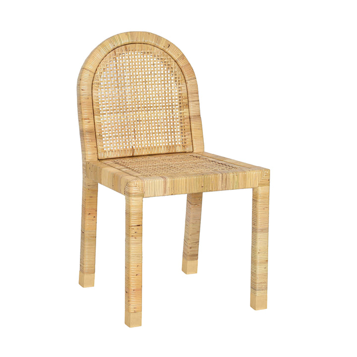 Amara Arched Rattan Dining Chair