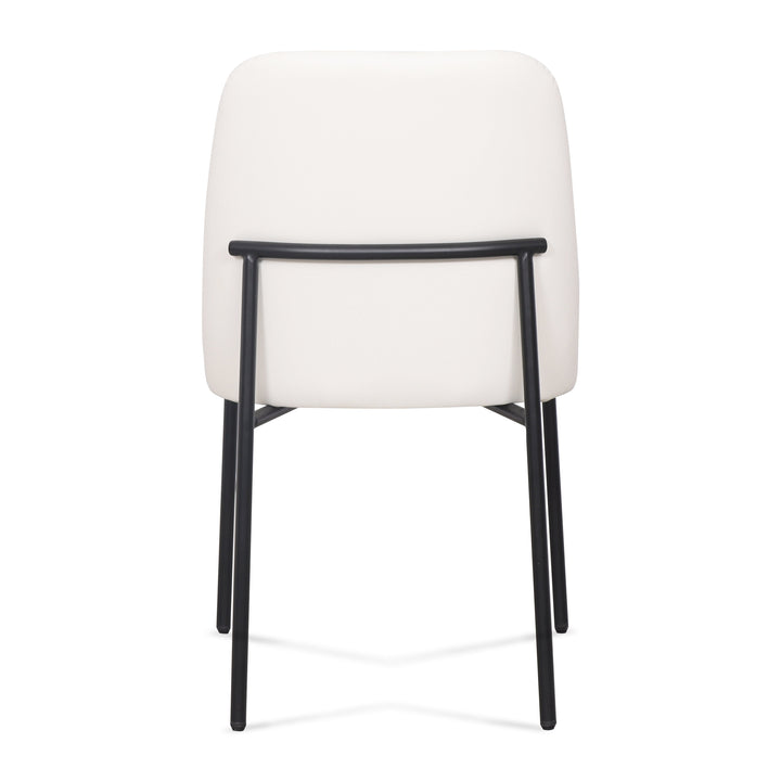 Sydney Cream Performance Vegan Leather Dining Chair - Set of 2