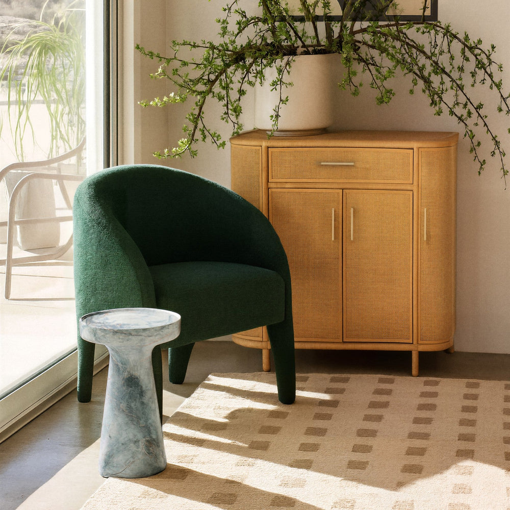 Kris Accent Chair - Forest Green