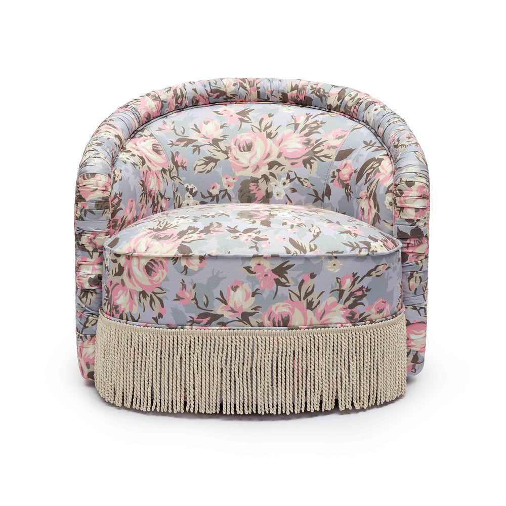 Pamela Tasseled Lounge Accent Chair
