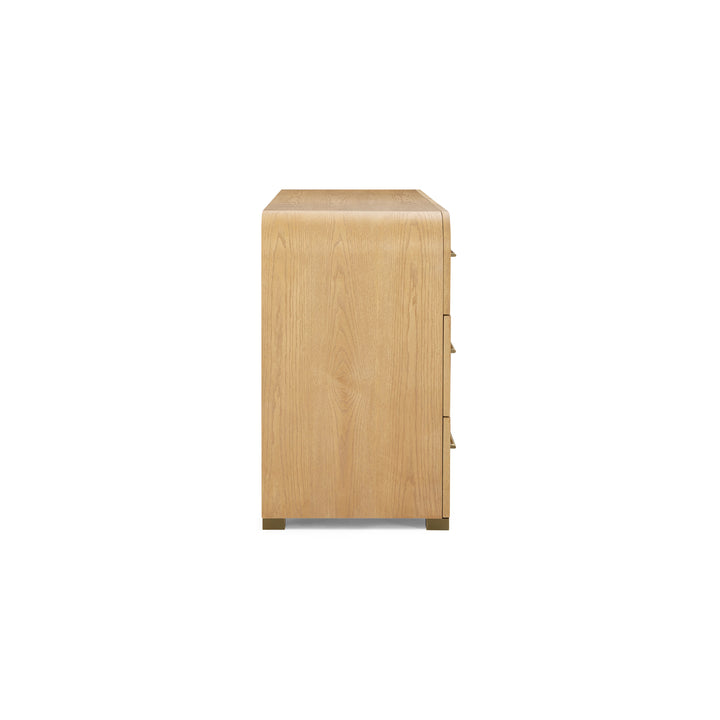 Marissa 62" Ash 6-Drawer Dresser