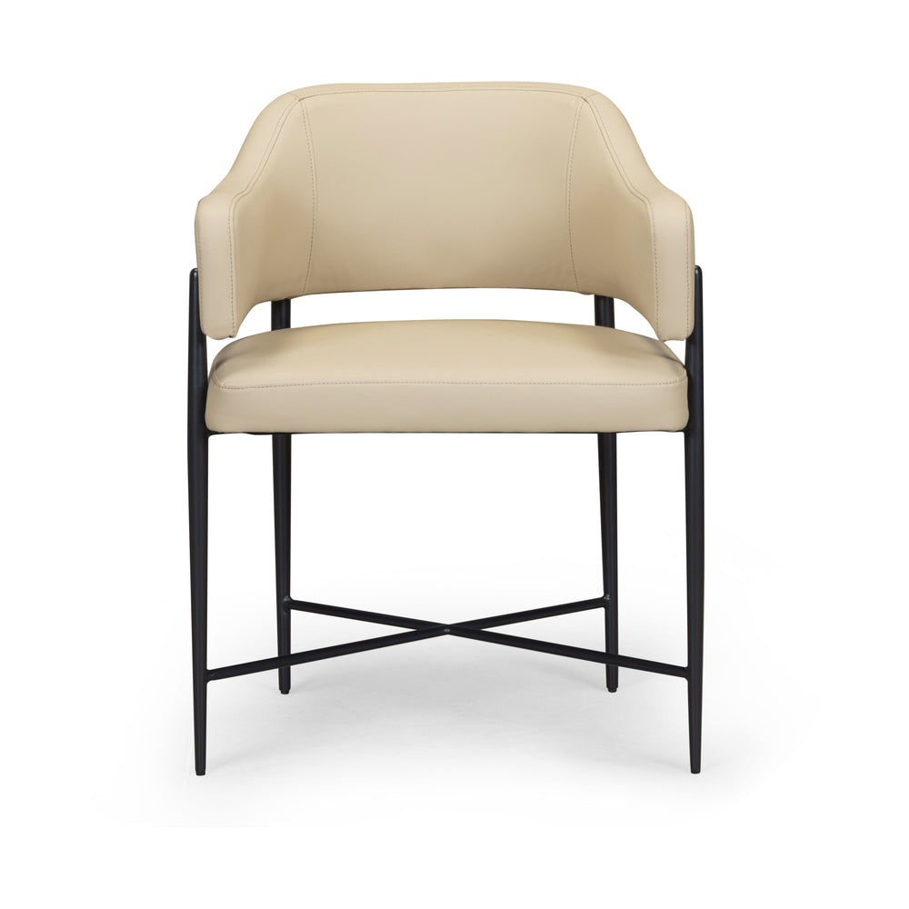 Sezanne Contract-Grade Vegan Leather Dining Chair