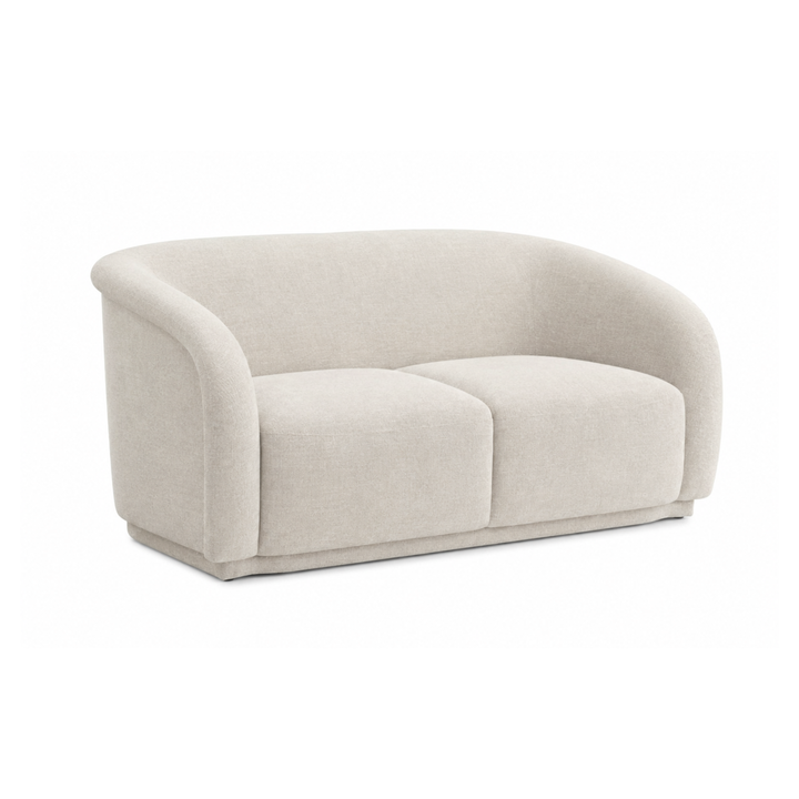 Yara 70" Sand Distressed Chenille Loveseat by Inspire Me! Home Decor