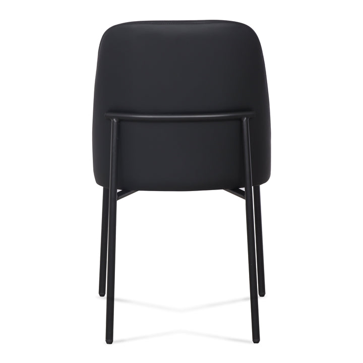 Sydney Black Performance Vegan Leather Dining Chair - Set of 2