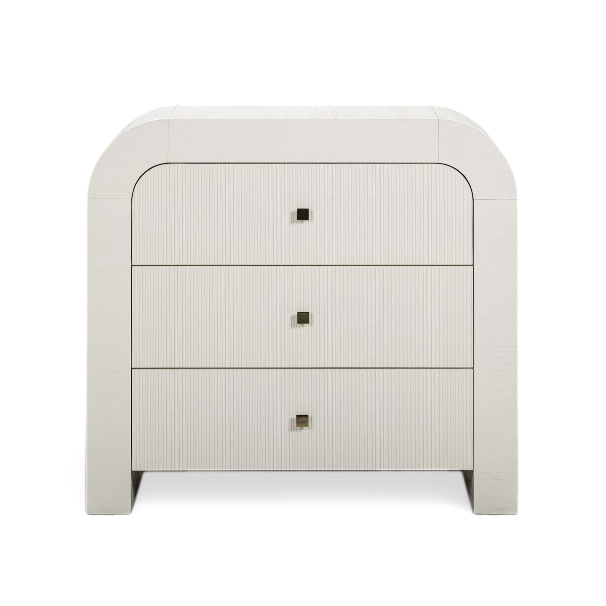 Hump 38" Arched 3-Drawer Bedside Chest